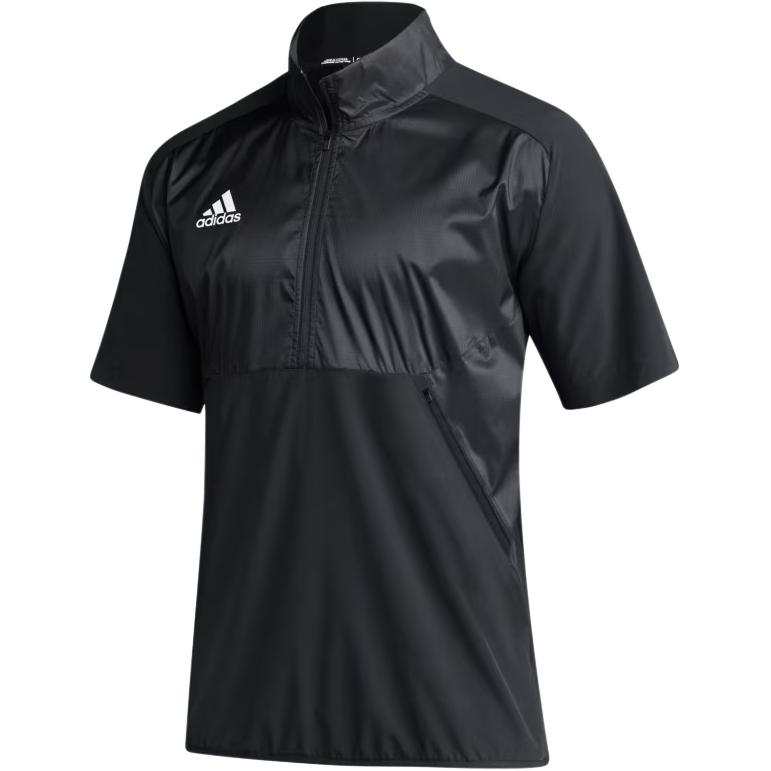 Adidas Adidas Free Shipping With AdiClub Training Sideline Short Sleeve 1/4-Zip Jacket