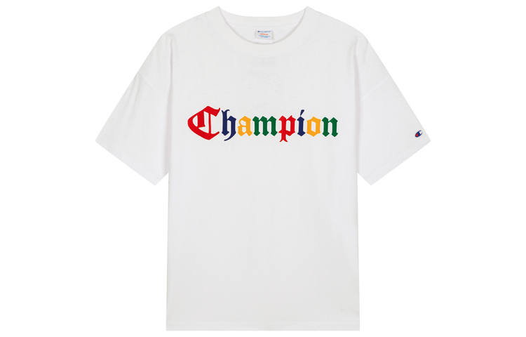 Champion Short Sleeved T Shirts Japan Version Unisex