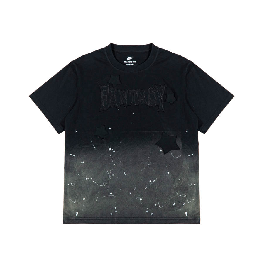 Nike Nike T Shirts Unisex Black Crew Neck Moderate Straight Fit