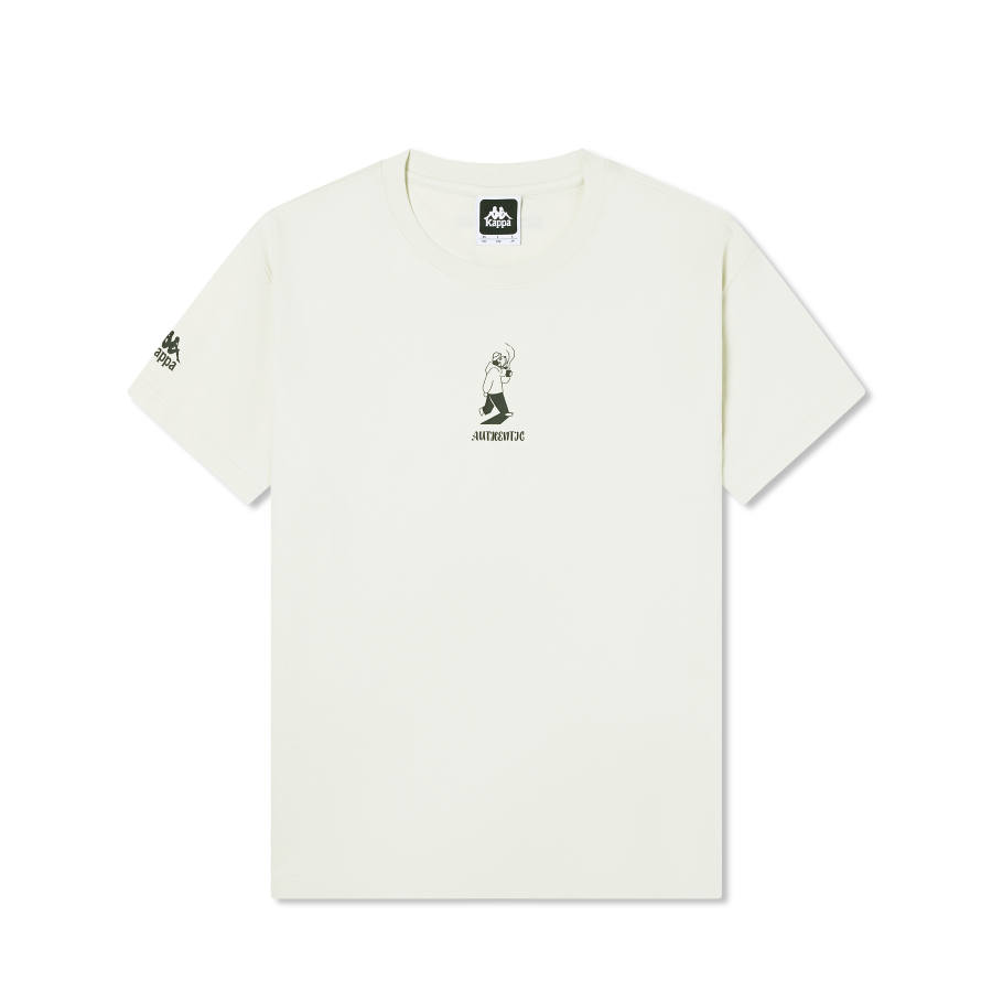 Kappa x XUXIAOBAI SS24 T Shirt Unisex Malt Beige Brown