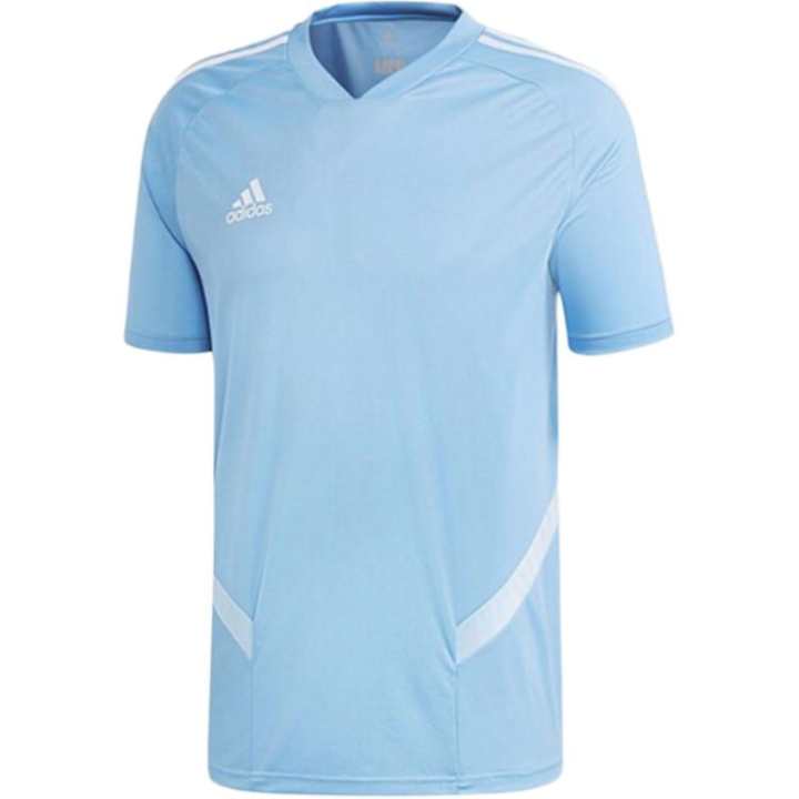 Adidas Adidas T Shirts Men's Blue V Neck Moderate