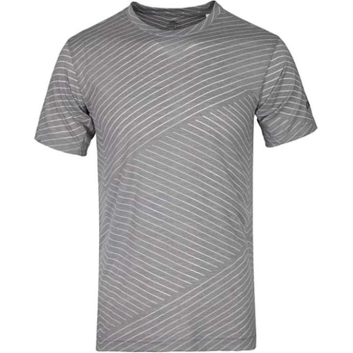 Adidas Adidas T Shirts Men's Gray Crew Neck Moderate