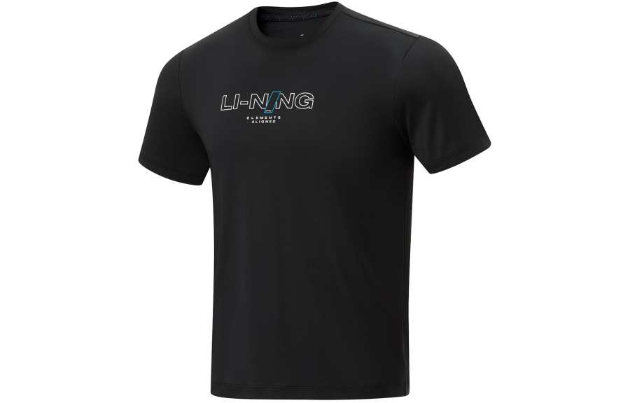 Li-Ning Li Ning Fitness Series T Shirt Men's Black