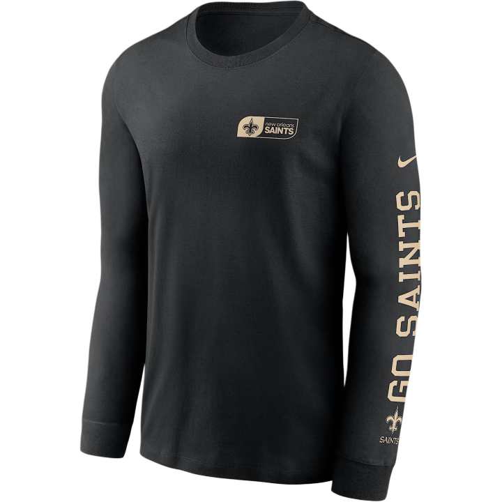 Nike Nike NFLAll Out New Orleans Saints T Shirt Men's Black
