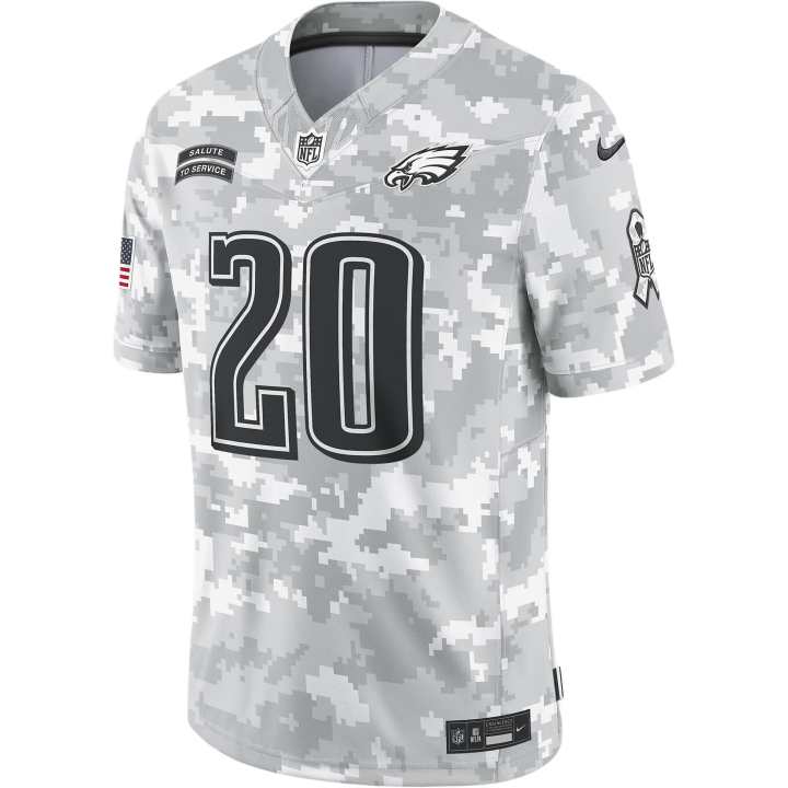 Nike Nike Brian Dawkins Philadelphia Eagles Salute To Service Men's Nike Dri-FIT Nfl Limited Jersey