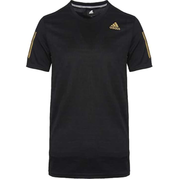 Adidas Adidas T Shirts Men's Black Crew Neck Moderate