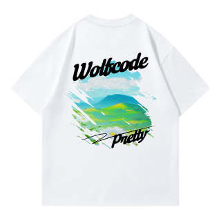 WOLF CODE T Shirts Unisex Crew Neck Moderate Straight Fit