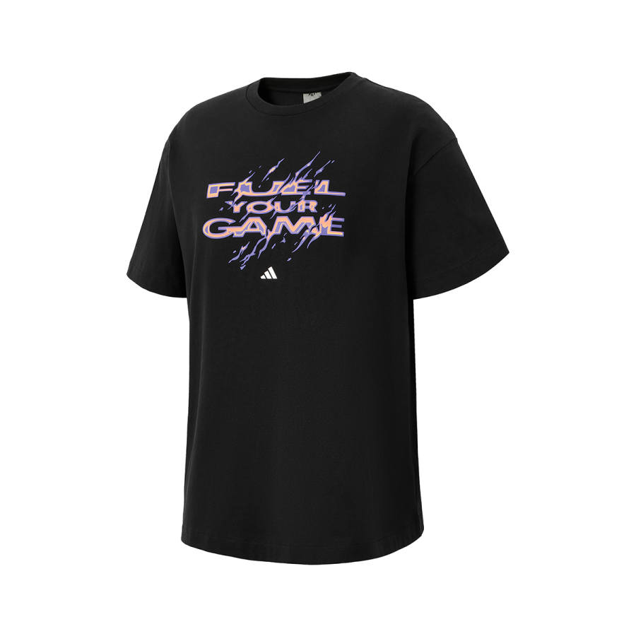 Adidas Adidas T Shirts Men's Black Crew Neck Moderate