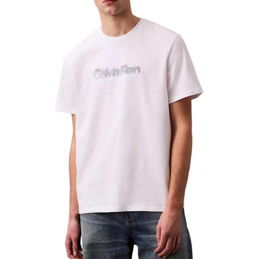 CALVIN KLEIN T Shirt Men's Bright White