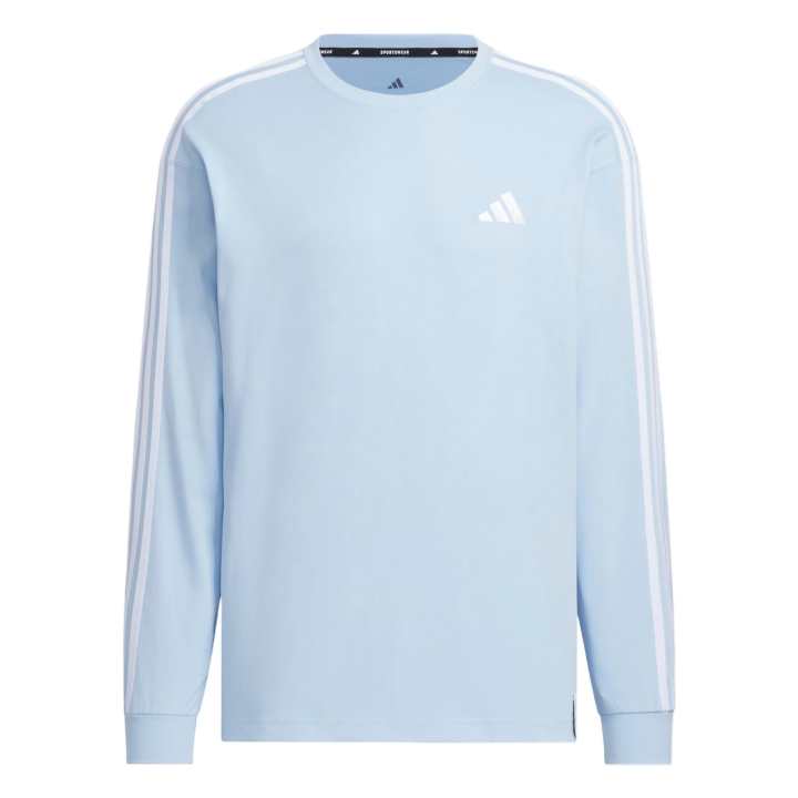 Adidas Adidas ESSENTIALS3 Stripes Plus T Shirt Men's Blue