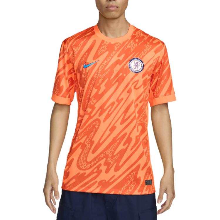Nike Nike Chelsea Fc 2024/25 Stadium Goalkeeper Men's Nike Dri FIT Soccer Replica Short Sleeve Jersey