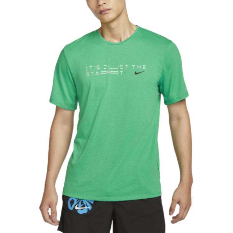 Nike Nike RISE 365Dri Fit Kipchoge T Shirt Men's Court Green