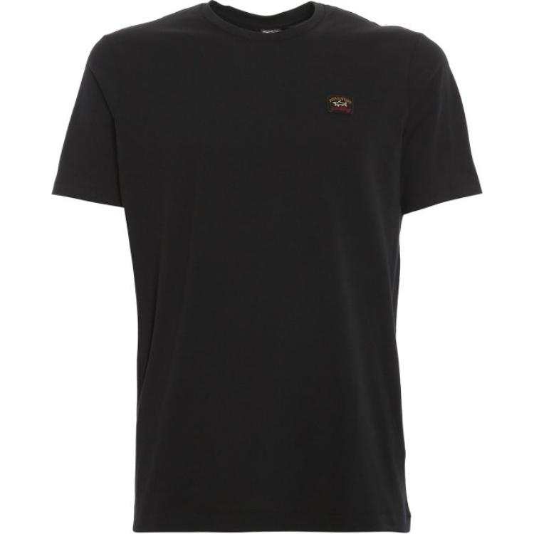 Paul & Shark Logo Patch Round Neck T Shirt