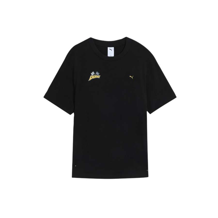 PUMA RACING CARNIVAL T Shirt Unisex Black