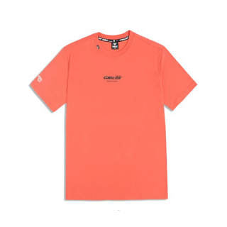 CORALIAN T Shirts Unisex Pink Crew Neck Moderate Straight Fit