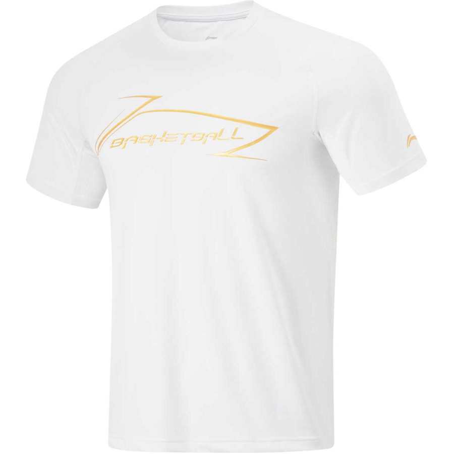 Li-Ning Li Ning Professional Basketball Collection T Shirt Men's Standard White