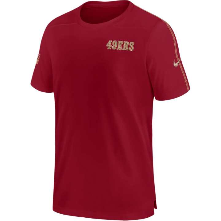 Nike Nike San Francisco 49ers Sideline Coach Men's Nike Dri FIT Nfl Top
