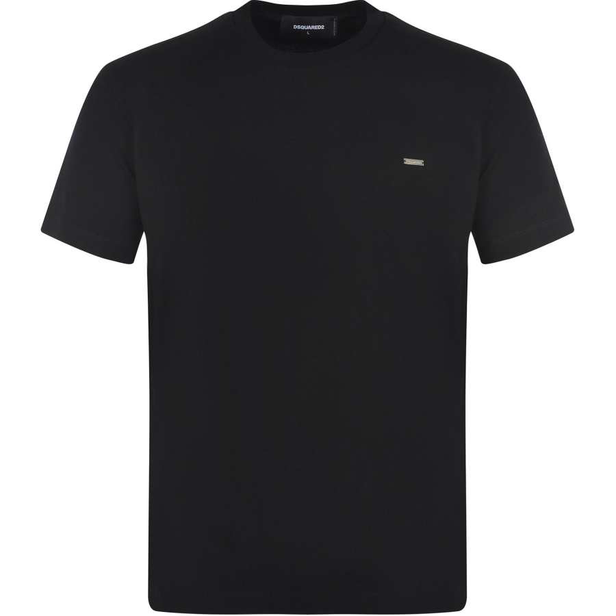 DSQUARED 2 Dsquared2 Logo Plaque Crewneck T Shirt
