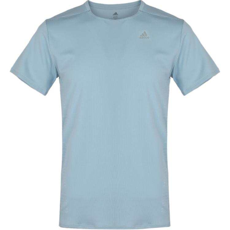Adidas Adidas T Shirts Men's Gray Crew Neck Moderate