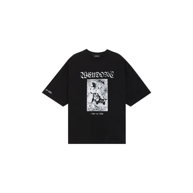 WE11DONE WE11DONE SS25 T Shirt Unisex Black