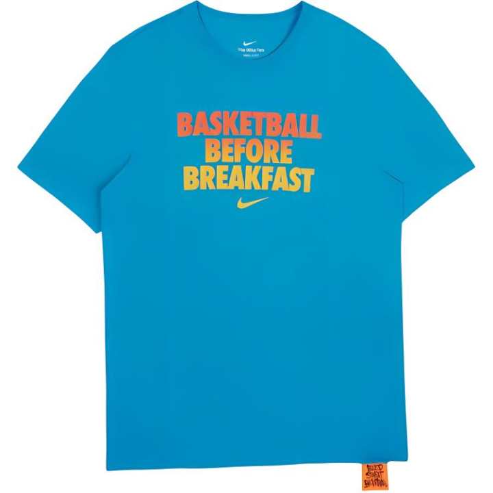 Nike Nike T Shirts Men's Blue Crew Neck