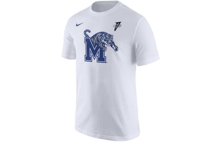 Nike Nike T Shirts Men's White Crew Neck Moderate Straight Fit
