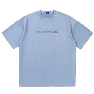 THREE-BODY THREE BODY T Shirts Unisex Crew Neck Moderate Straight Fit