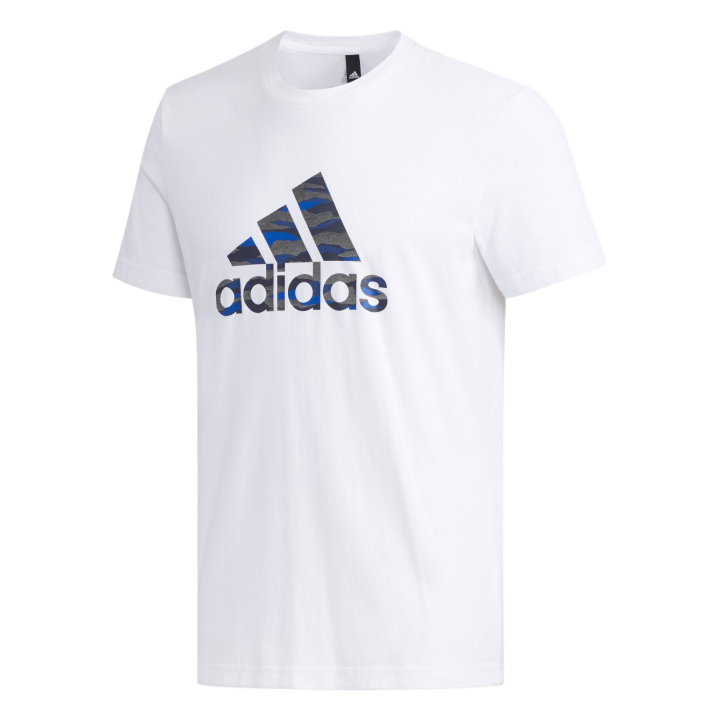 Adidas Adidas T Shirts Men's White Crew Neck Moderate