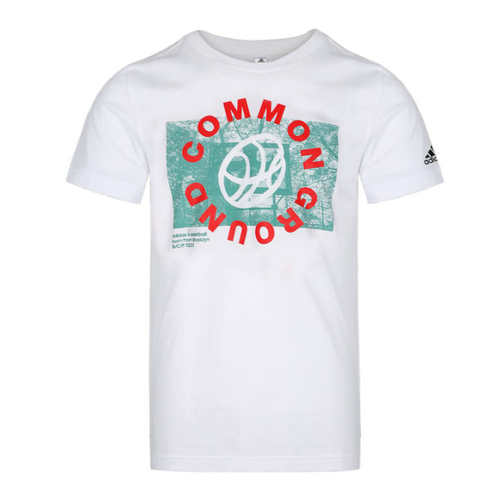 Adidas Adidas COMMON GROUND T Shirt Men's White