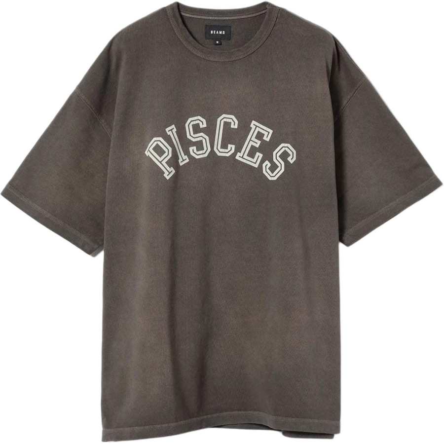 Beams T Shirt Men's Charcoal Gray