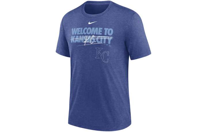 Nike Nike Kansas City Royals Cooperstown Eras Men's Nike Mlb T Shirt
