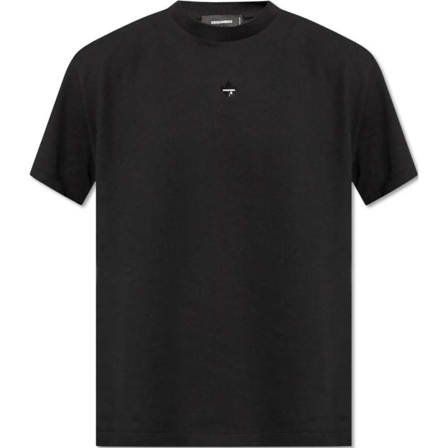 DSQUARED 2 Dsquared2 Logo Patch Crewneck T Shirt