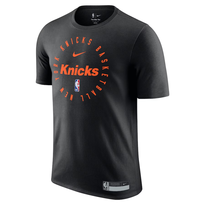 Nike Nike x NBA New York Knicks T Shirt Unisex Black