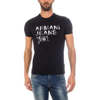 ARMANI JEANS T Shirt Men's Black