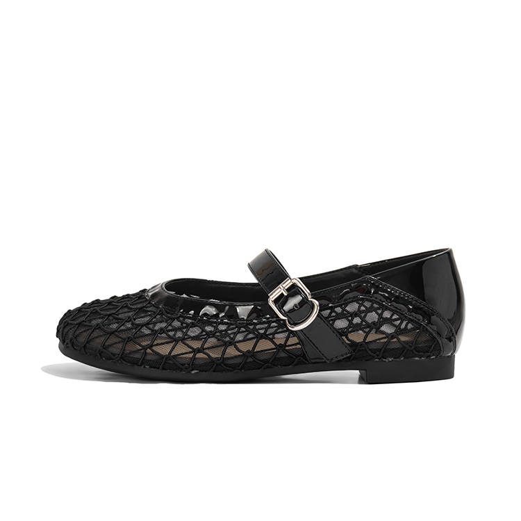 LAOMIAO Flat Mary Jane Shoes 1.5cm Women's