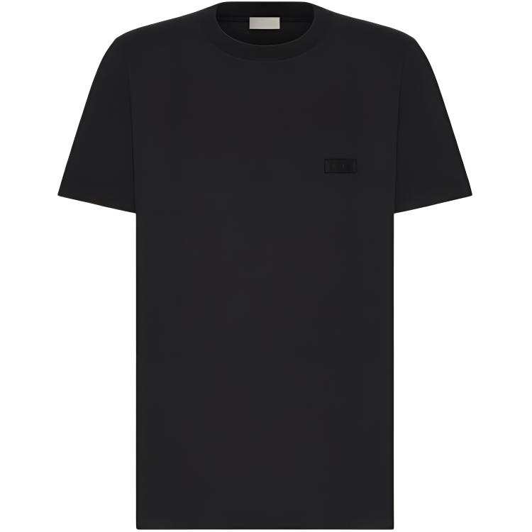 Dior Logo Embroidered Crewneck T-Shirt