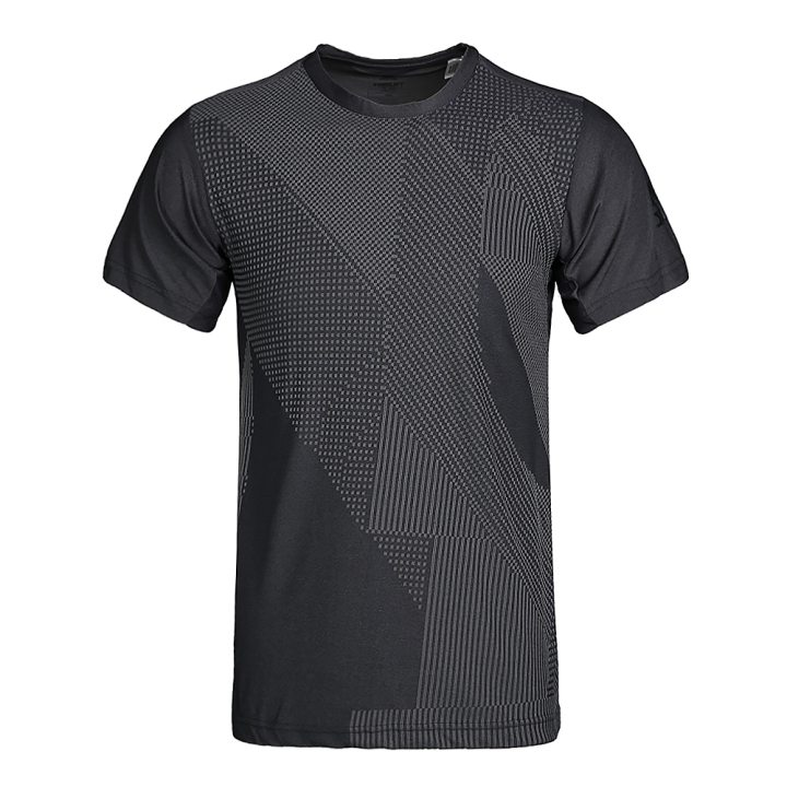 Adidas Adidas T Shirts Men's Black Crew Neck Moderate