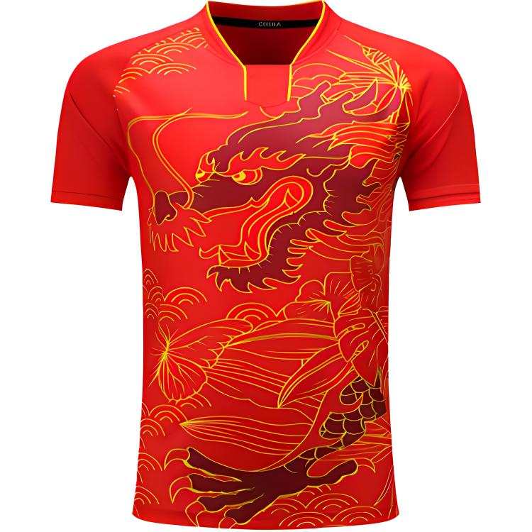 Li-Ning Li Ning Table Tennis Collection T Shirt Men's Rio Dragon Suit
