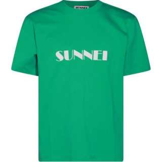 Sunnei Big Logo Sprayed T Shirt