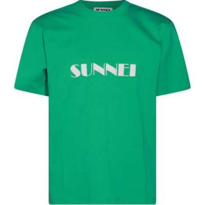 Sunnei Big Logo Sprayed T Shirt