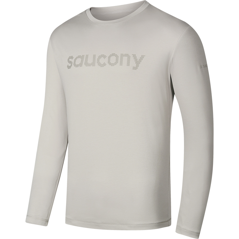 Saucony T Shirt Men's Smoke Gray