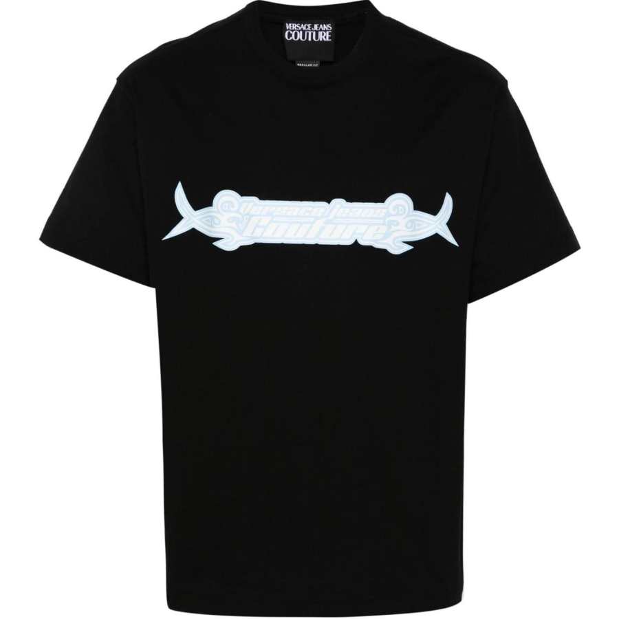VERSACE JEANS COUTURE SS24 T Shirt Men's Black