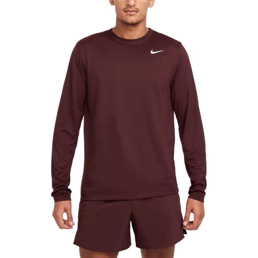 Nike Nike Dri Fit Legend T Shirt Men's Burgundy Red