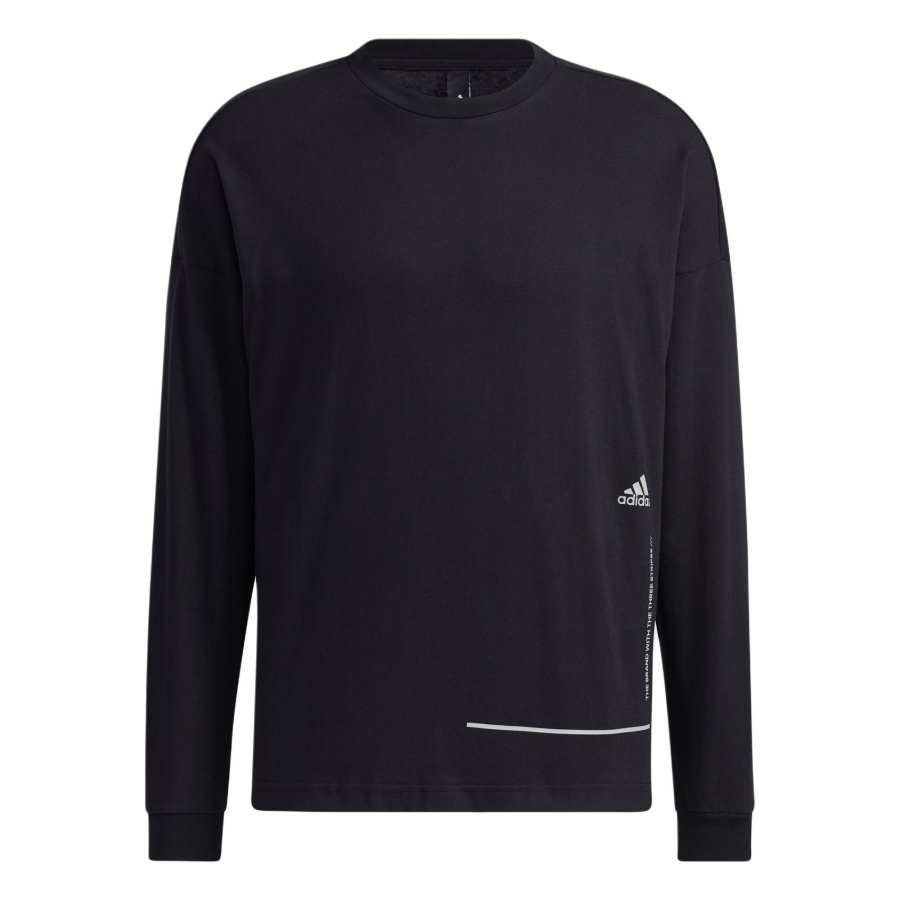 Adidas Adidas T Shirts Men's Black Crew Neck Moderate