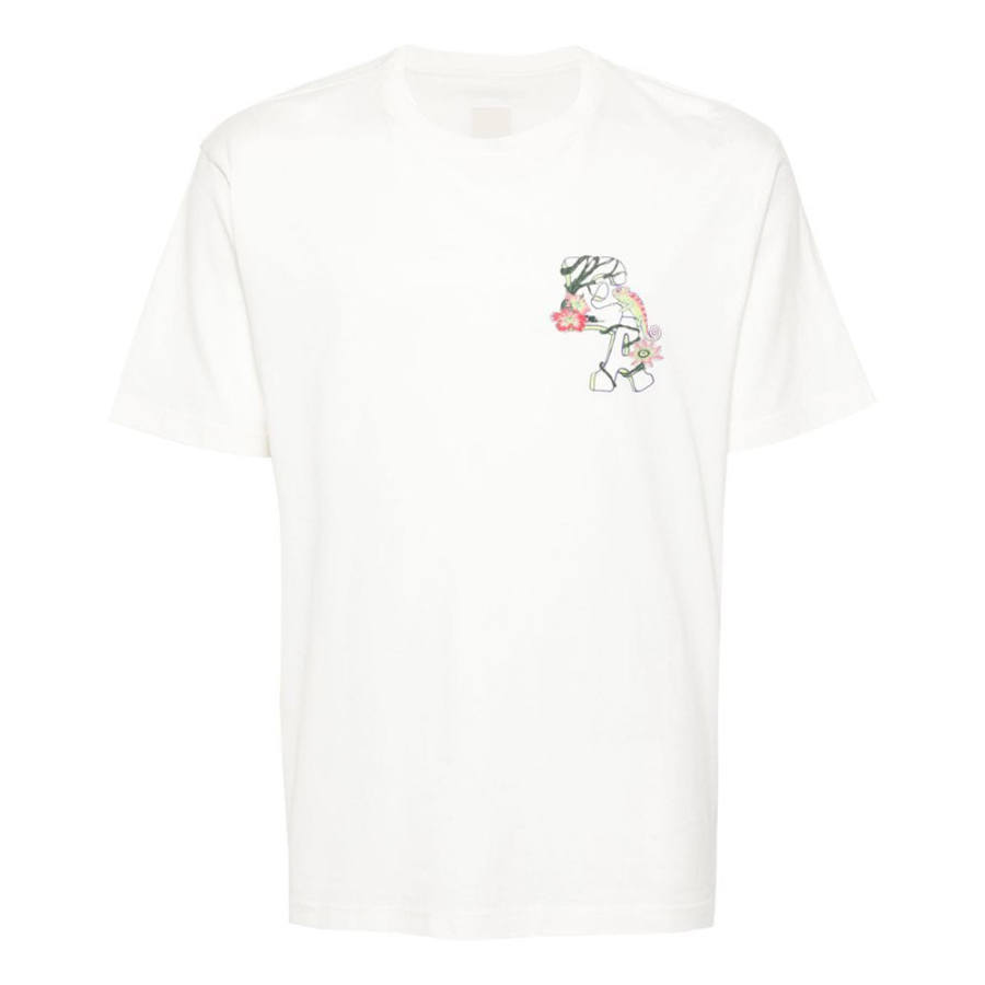 Emporio Armani monogram-print cotton T-shirt