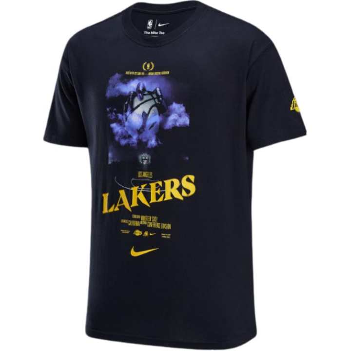 Nike Nike x NBA CourtsideLos Angeles Lakers T Shirt Men's Black