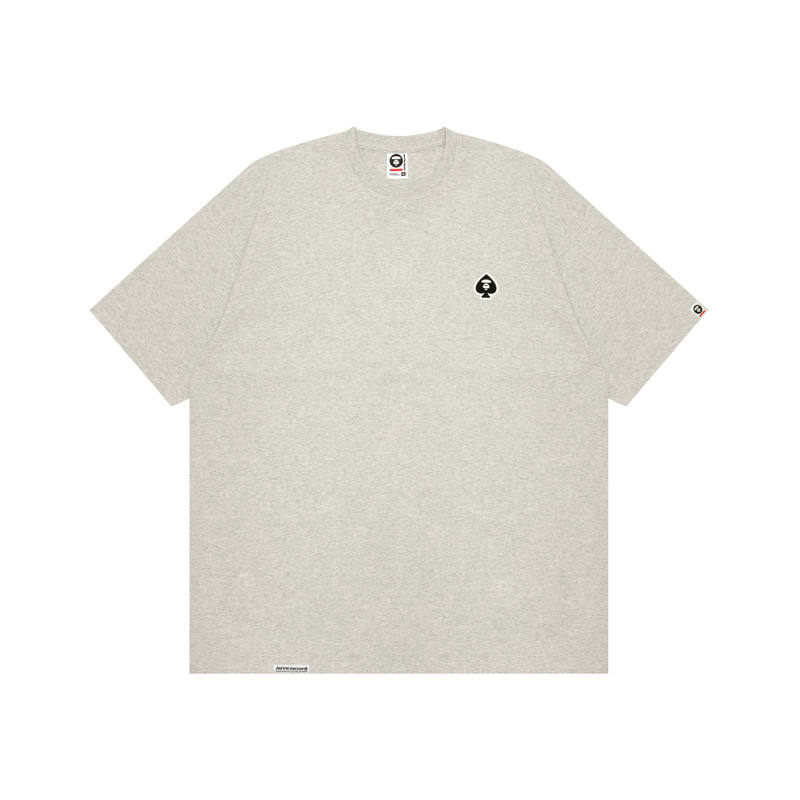 Aape By *A Bathing APE® Logo Appliqué Cotton T shirt