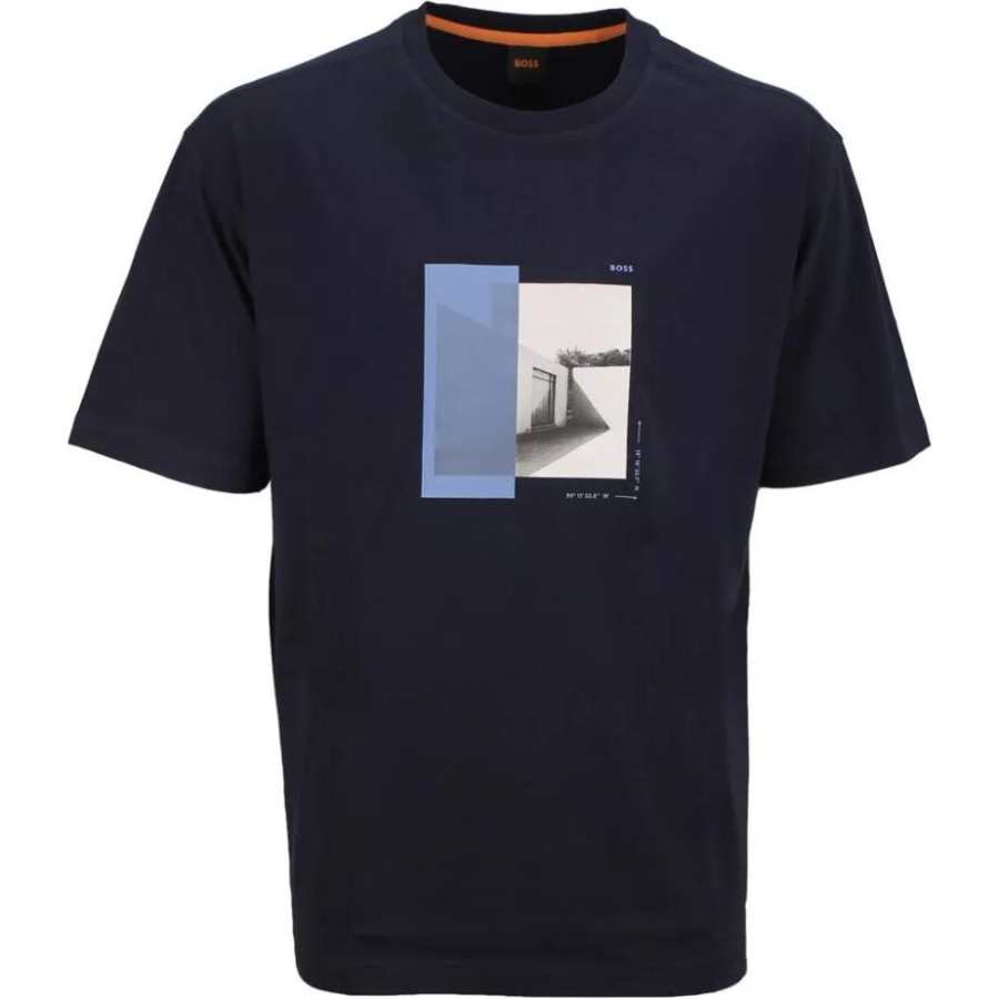 HUGO BOSS Boss Graphic print Cotton T shirt
