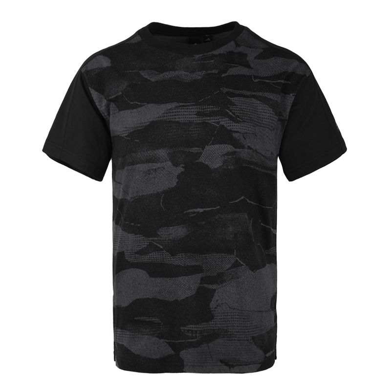 Adidas Adidas T Shirts Men's Gray Crew Neck Moderate Straight Fit