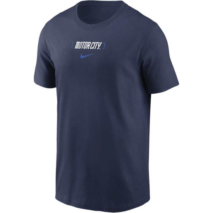 Nike Nike T Shirt Detroit Tigers Men's Marine Blue